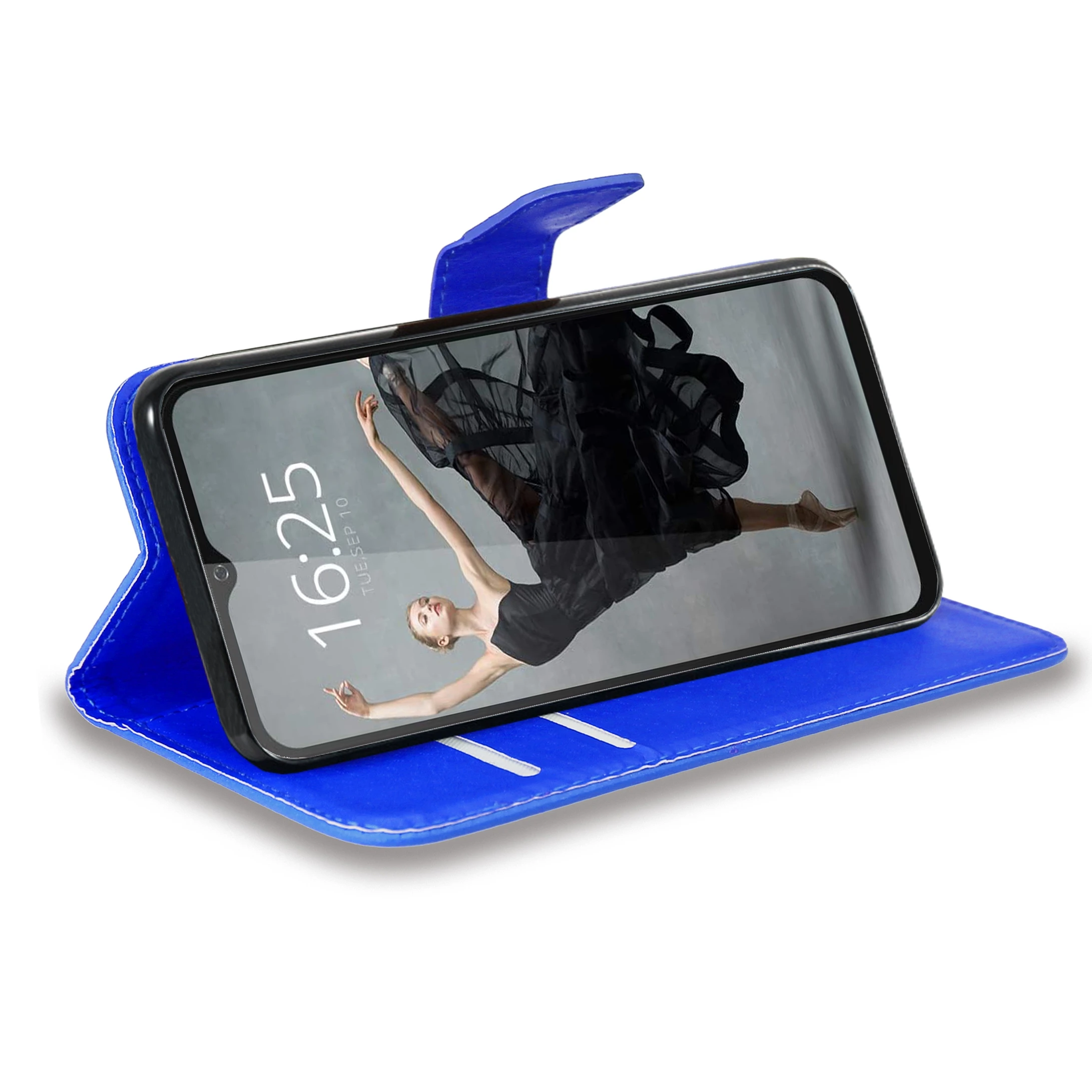 Кожаный чехол бумажник с карманом для карт Cubot C20 C30 J3 J5 J7 J9 Max 2 Note S 7 Plus 20 Nova P20 P30