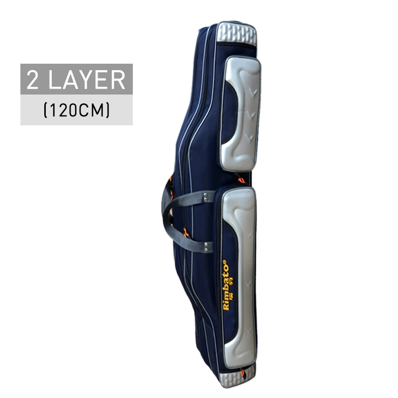 2 Layer 120 cm Живота сумки для рыбалки 2/3 Слои 80/90/120/130 см Водонепроницаемый и удобные на открытом воздухе Рыбалка сумка Mochila XA93G - Цвет: 2 Layer 120 cm