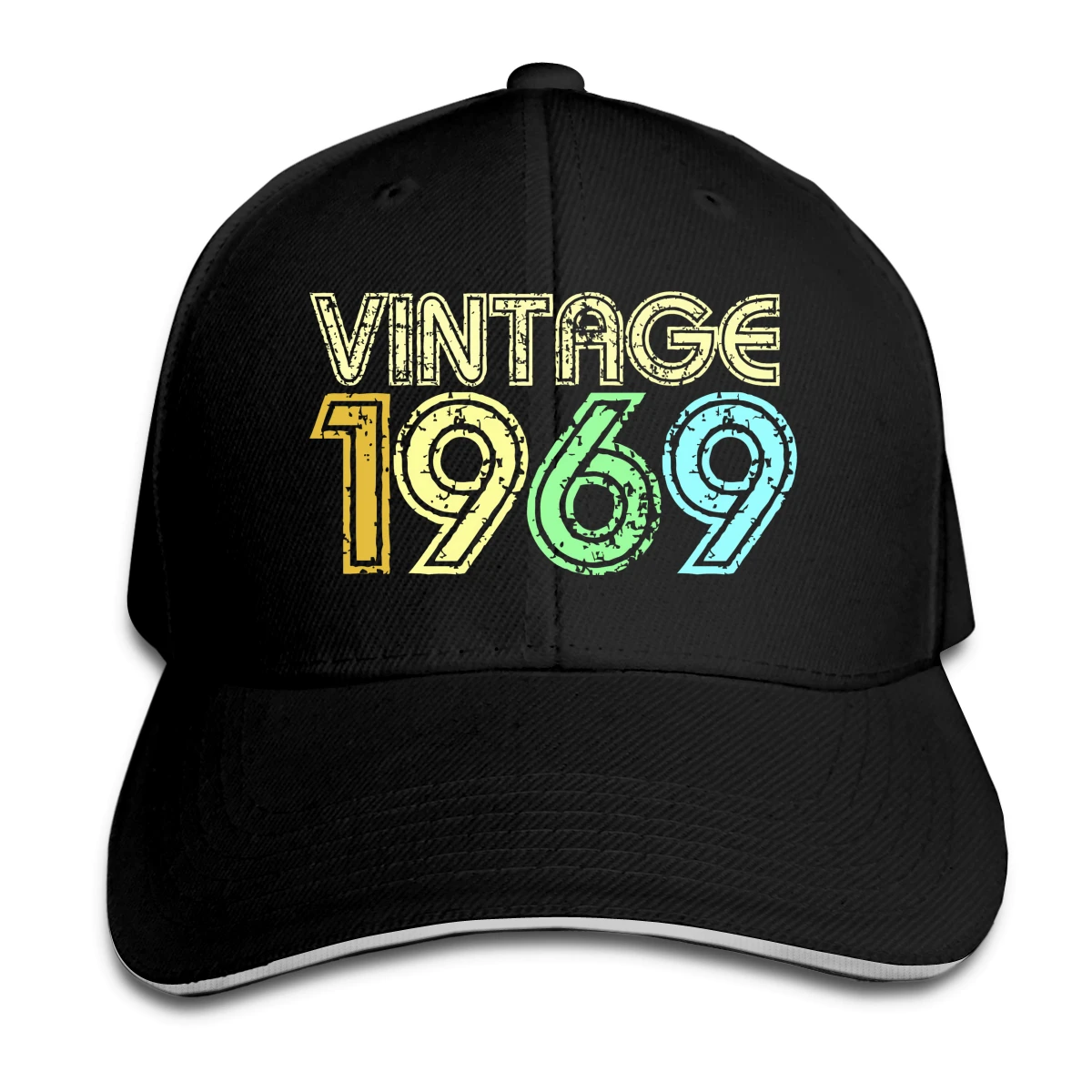 

Vintage 1969 Hat Baseball Cap for Men Women Fashion Adjustable Sun Hat