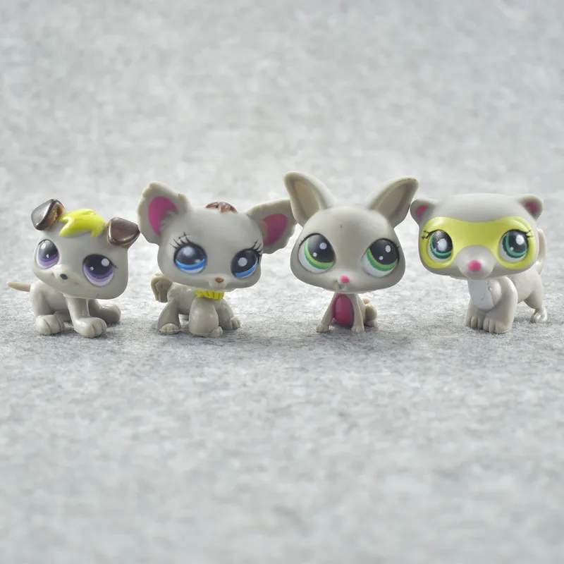 24 шт./лот LPS Cartoo виниловые игрушки куклы Животные фигурки Единорог собаки кошки