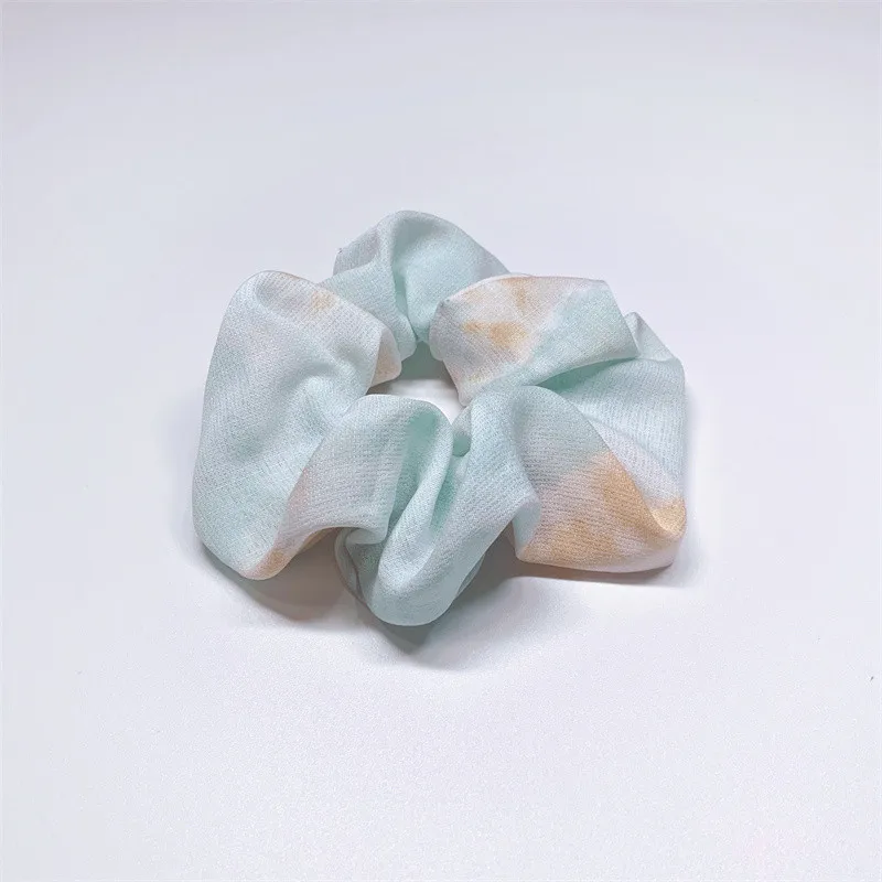 Шифоновые резинки для волос разноцветные |