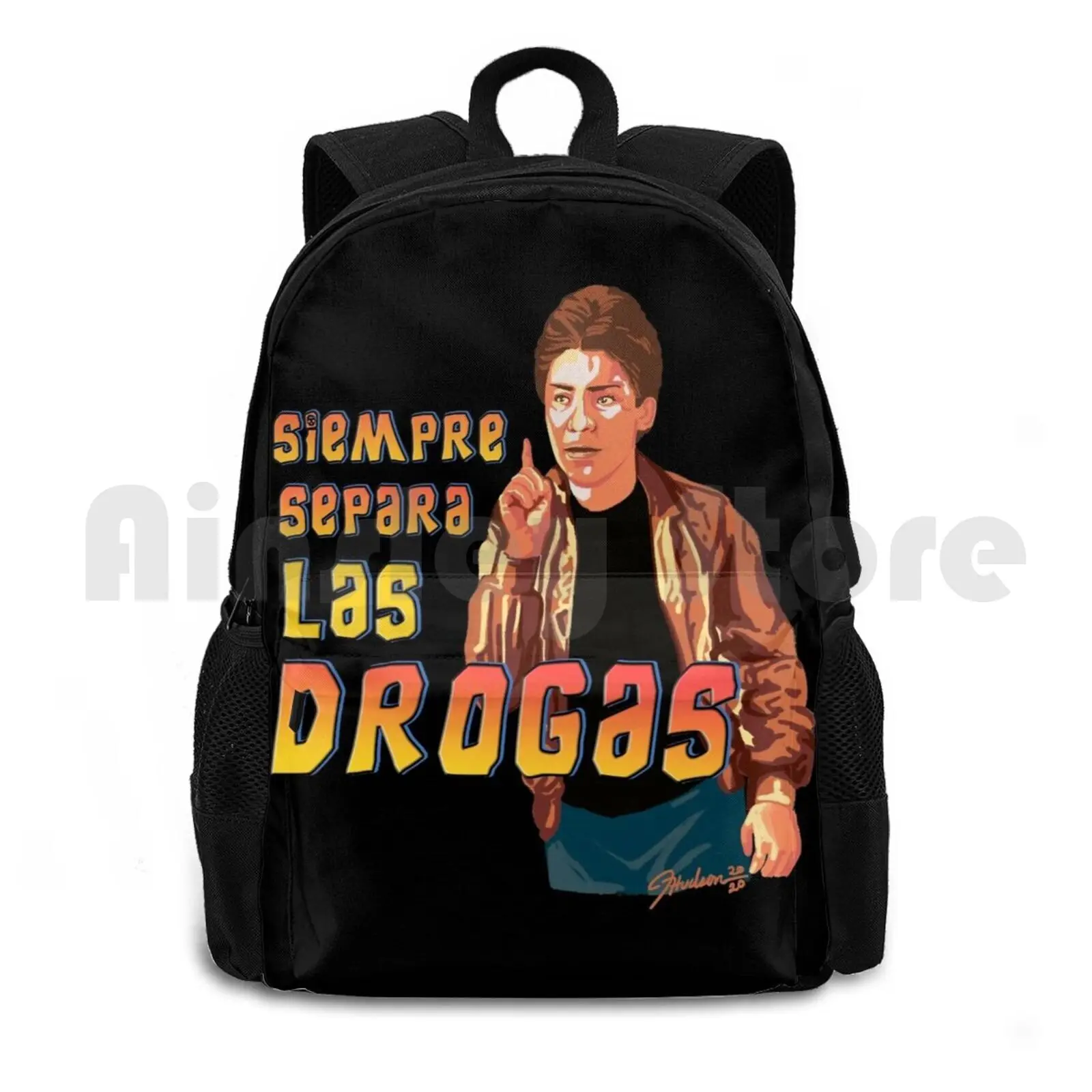 Уличный походный рюкзак с надписью рта спортивная сумка для верховой езды