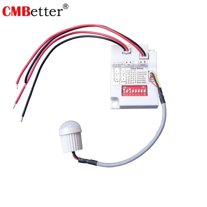 DC12V Автоматический Инфракрасный датчик движения PIR переключатель ИК