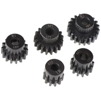 black m1 5mm 11t 13t 15t 17t 19t pinion motor gear combo kit for 18 rc car motor