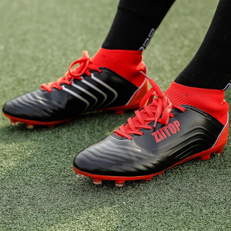 Football Boots Turf Soccer Shoes Crampons Superfly Breathable Cheap Original TF Kids Football Futsal Boots Sneakers Men Cleats