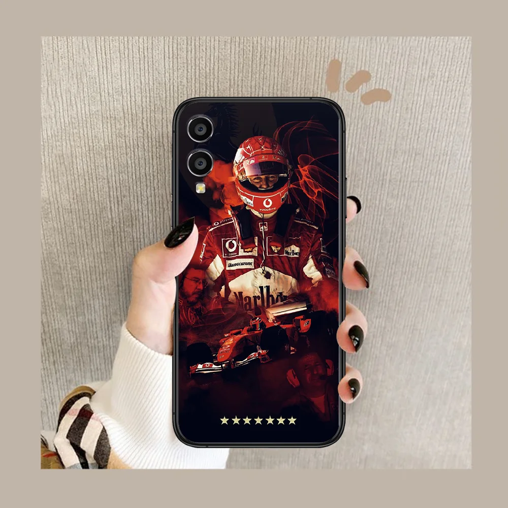 

F1 Schumacher Phone Case Cover Hull For HUAWEI honor 8 8c 8a 8x 9 9a 9x V10 MATE 10 20 I lite pro black Bumper Soft Funda Pretty