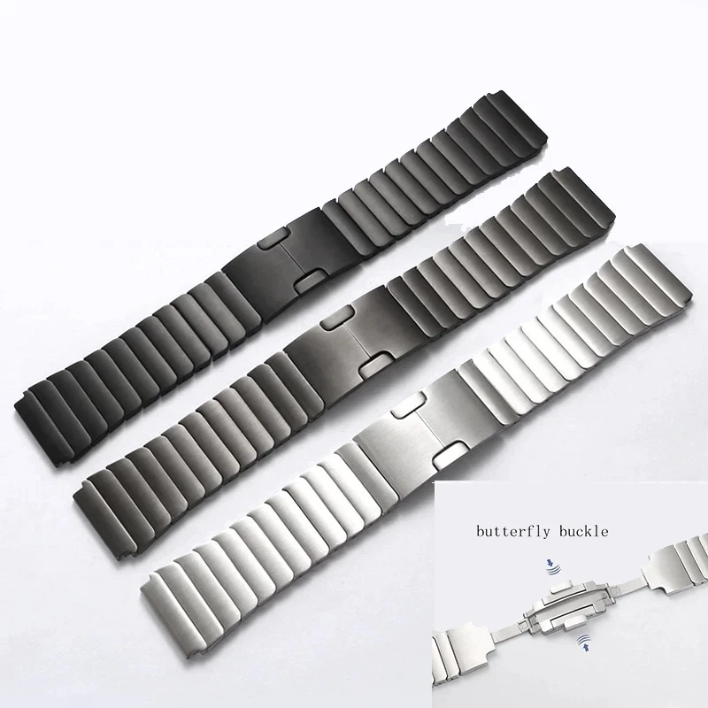 22mm Grey /Silver /Black Strap for Huawei Watch GT3 46mm Stainless Steel Watchband for Huawei GT runner GT2 pro Gt2 46mm Band