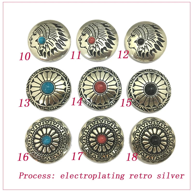 5 шт. декоративные пуговицы для чемодана|Пуговицы| |
