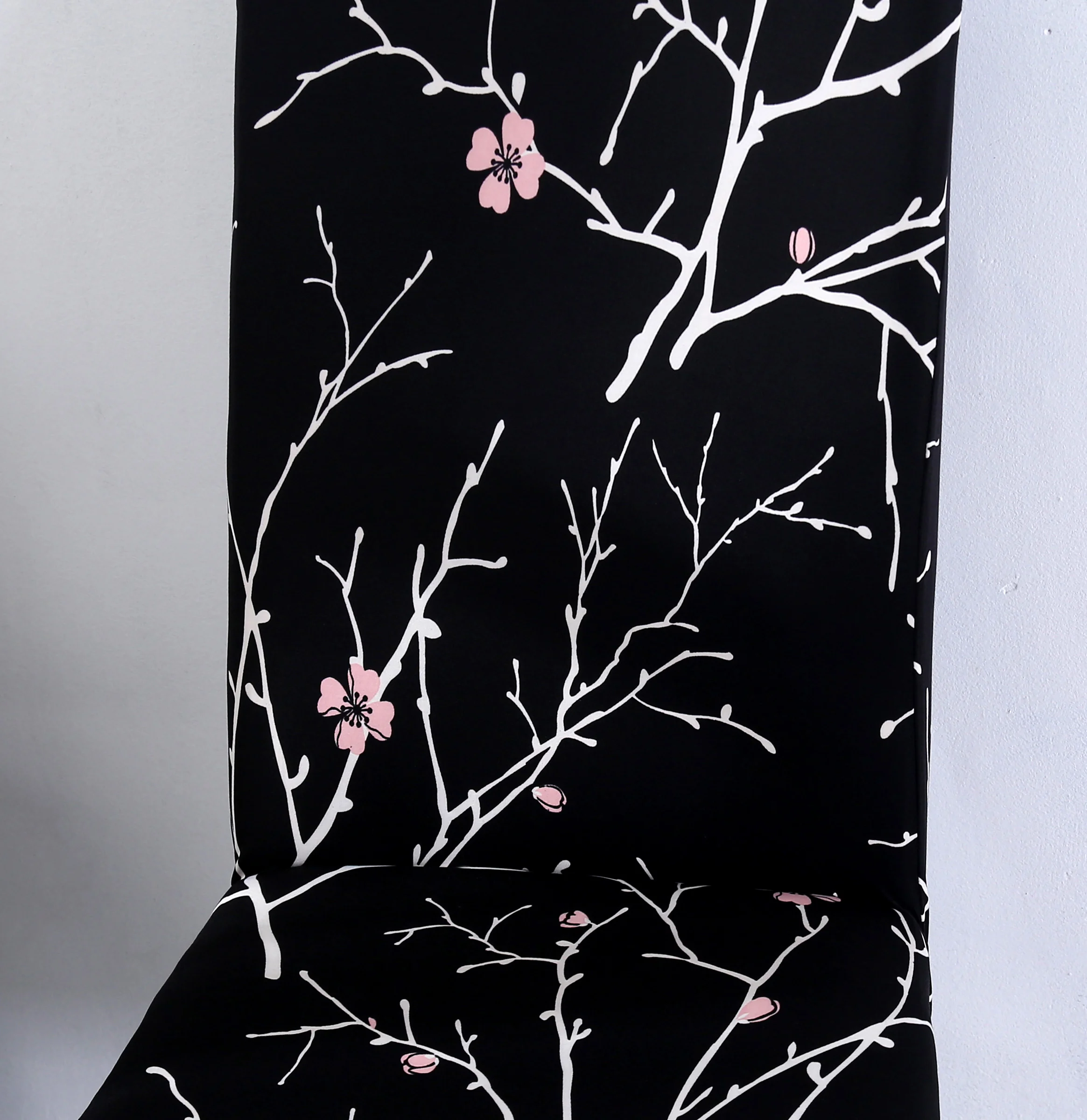 Полосатый стул ресторан упругое сиденье Чехол для стула ресторана Дома Офиса