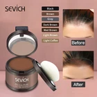 Пушистая пудра для волос Sevich 4g, мгновенное черное искусственное натуральное мгновенное нанесение теней, пудра для полного покрытия консилера для волос