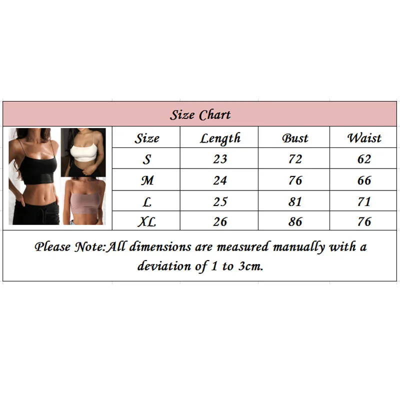 Женский топ на бретельках модный сексуальный однотонный из хлопка повседневный