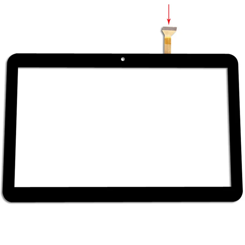 Для 10,1 ''дюймовый аrchos доступ 101 3g AC101AS 3g V2 планшет внешний емкостный сенсорный экран дигитайзер Замена датчика Multitoch - Цвет: Black  247x156mm