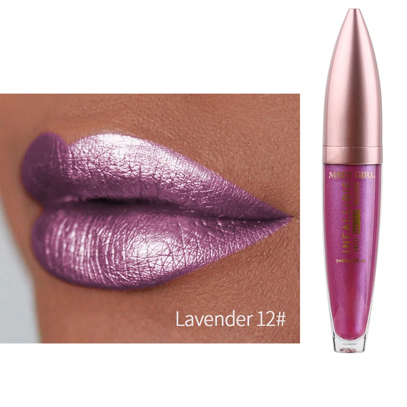 1 шт. водостойкая жидкая помада с блеском| |