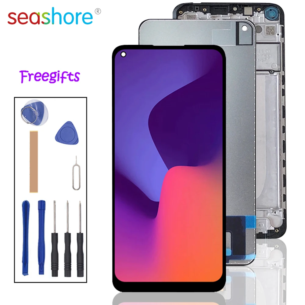 

AMOLED-экран 6,53 дюйма для Xiaomi Redmi Note 9, ЖК-дисплей для Xiaomi Redmi Note 10X, сенсорный экран, дигитайзер, запасные части