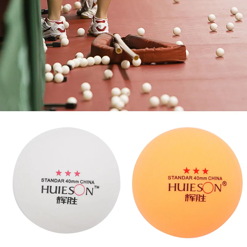 

2022 New 50Pcs 3-Star Standard 40mm Table Tennis Ping Pong Balls Indoor Games Hot