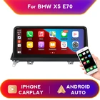 Беспроводное Автомобильное мультимедийное устройство Carplay на базе Android для автомобилей BMW X5, X6, E70, E71, E72, CCCCIC, обновление головного устройства, экран OEM Siri Voice, 10,25 дюйма