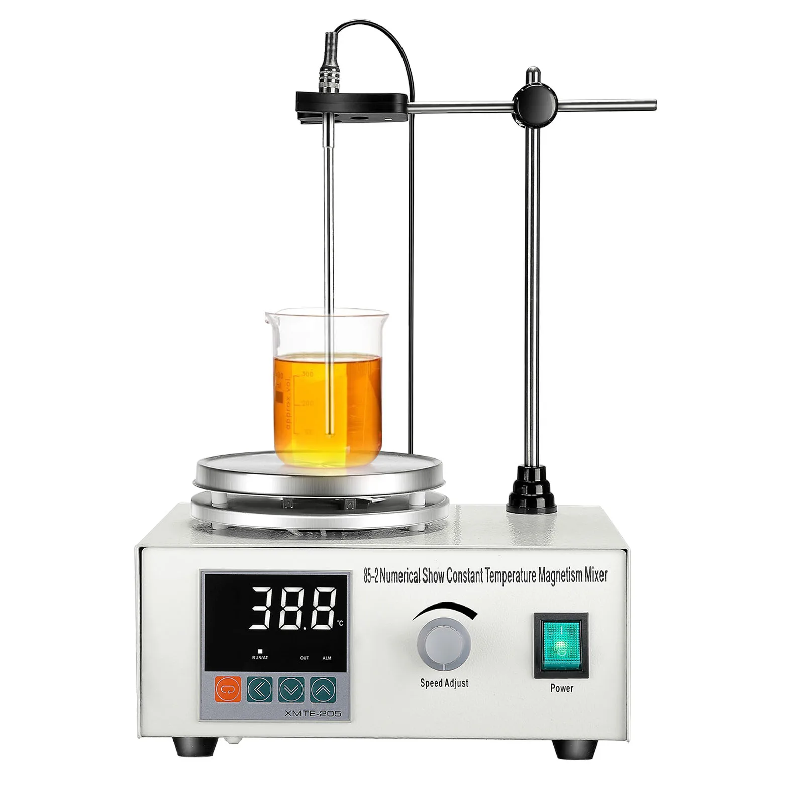 

200W 1000ML Magnet Stirrer with Digital Temperature Display Speed Adjusting Magnetic Mixer Science Lab Teaching Aids 110V 220V