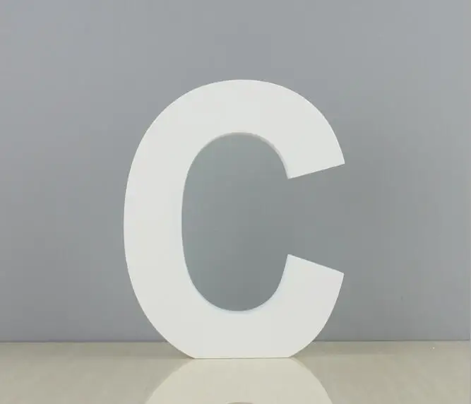 1 шт. 15 см домашний декор деревянная буква 26 дерево с изображением букв