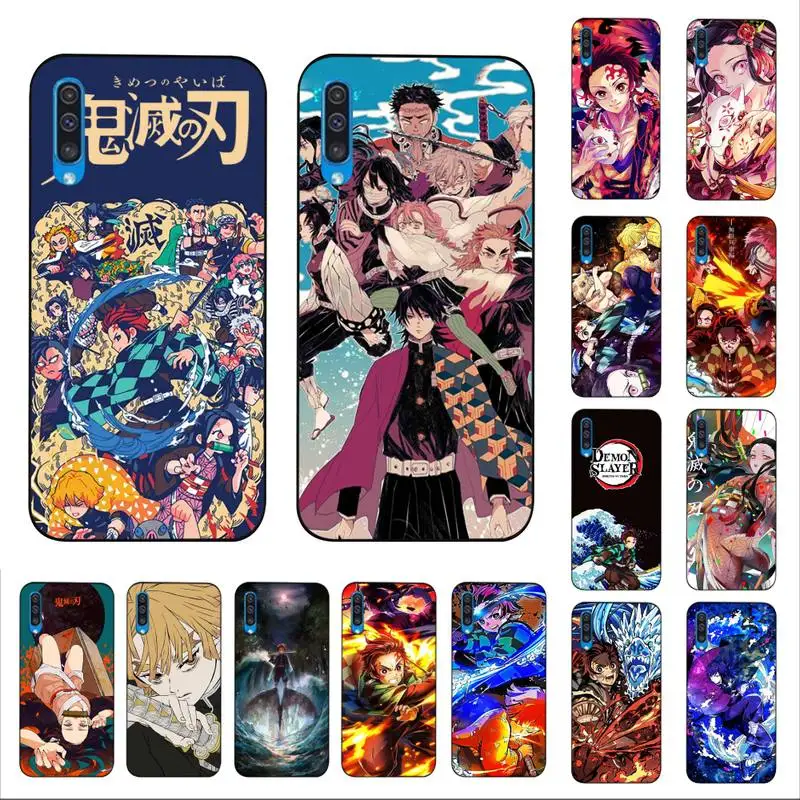 

MaiYaCa Cartoon Japan Anime Demon Slayer Phone Case for Samsung A51 01 50 71 21S 70 10 31 40 30 20E 11 A7 2018