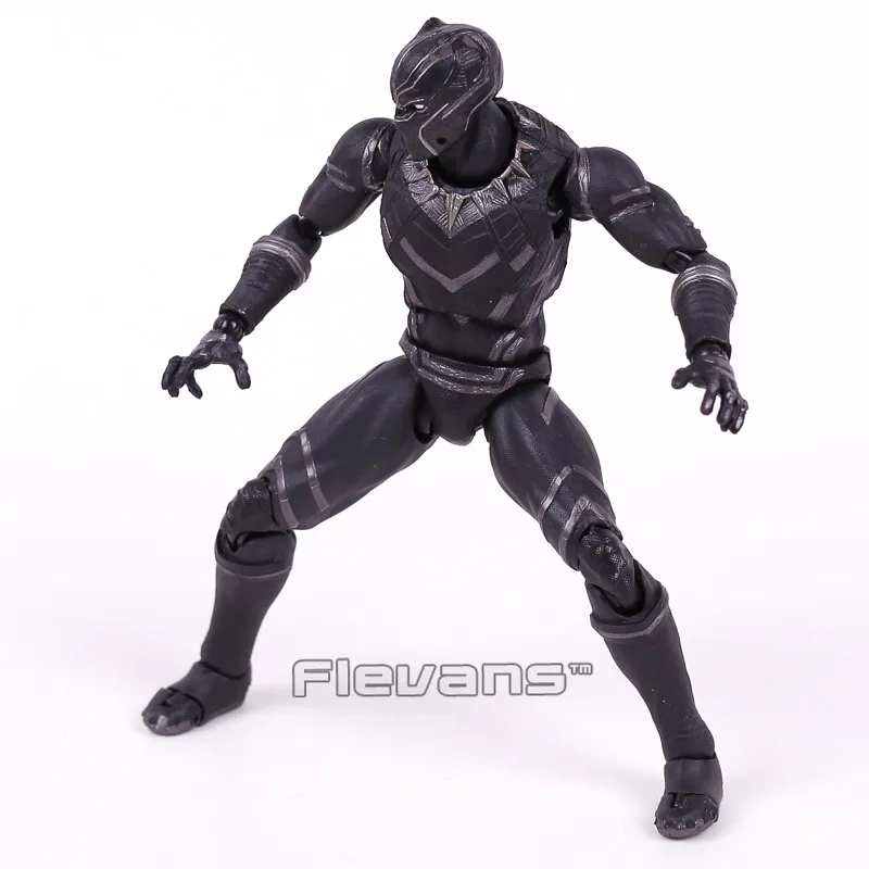 SHF Черная пантера ПВХ фигурка Коллекционная модель игрушки | Игрушки и хобби