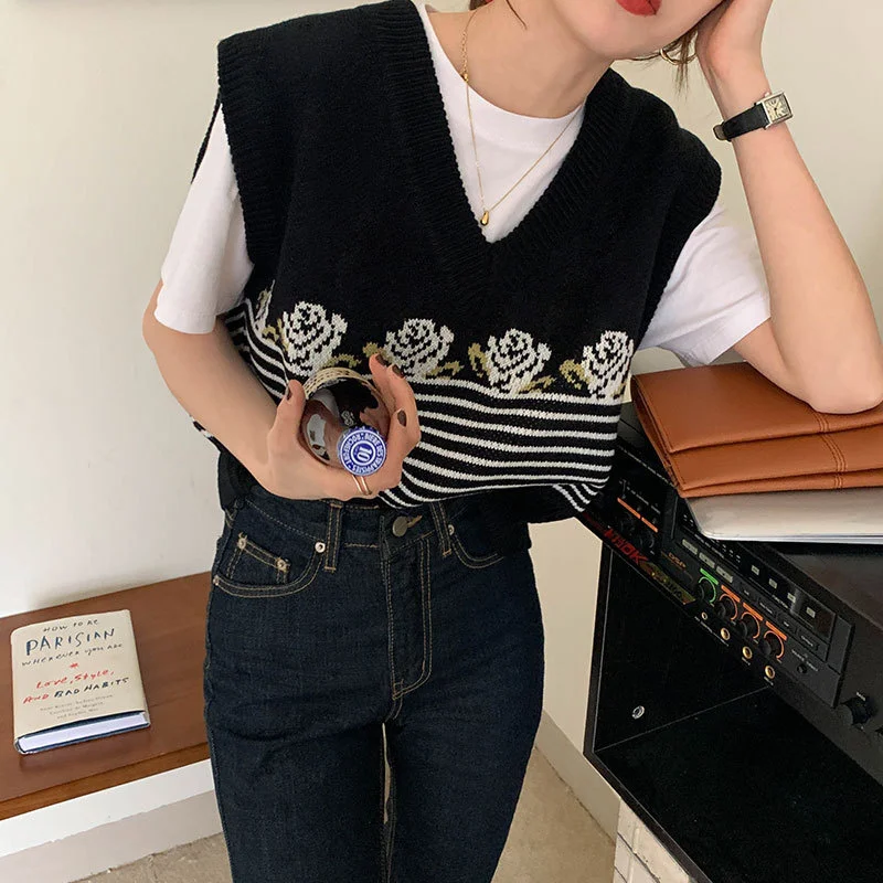 

Новое корейское Бандажное платье Real Shot, жилет в стиле ретро, Роза