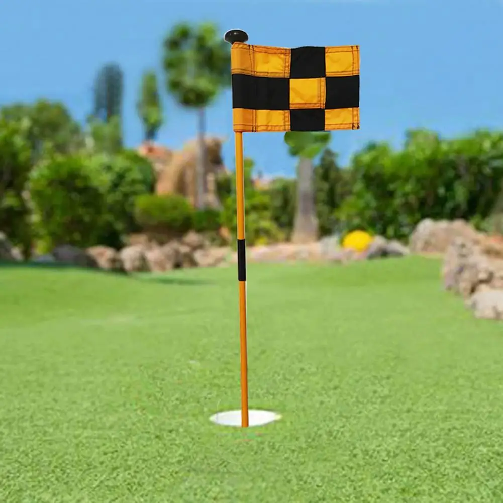 

Golf Flagpole Detachable Multifunction Plastic Backyard Practice Golf Hole Pole Cup Flag Stick Outdoor Golf Accessories