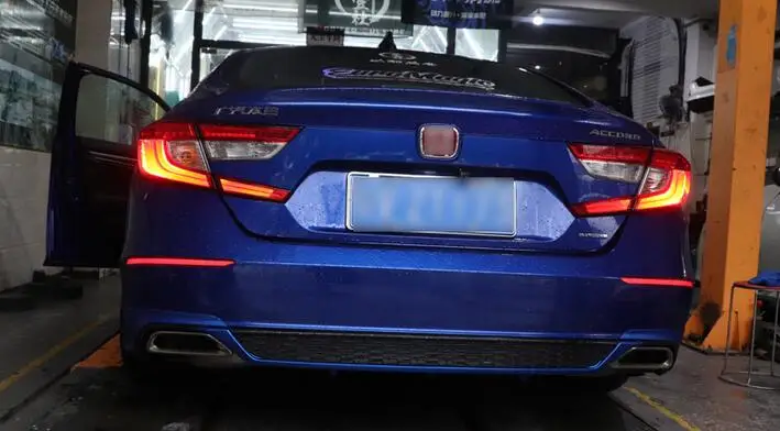 Задние противотуманные фары для Honda Accord Inspire 2018 2019 Автомобильный светодиодный