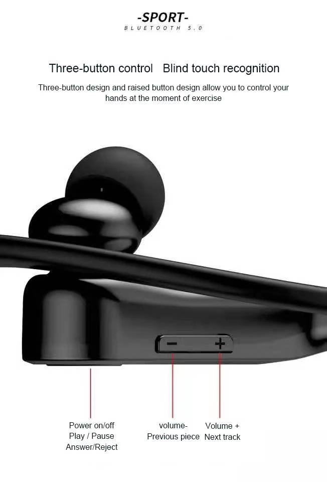 TWS беспроводные наушники Bluetooth V5.0 спортивные наушники с шумоизоляцией беспроводные наушники гарнитура Wth Mic для Android IOS