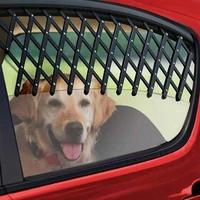 expandable car window gate magic gate dog pet fences vent window ventilation safe guard grill for pet travel