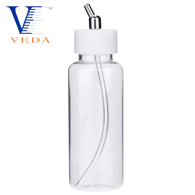 10 шт пустые 3 4 унции) (100cc) Пластик банку бутылки со светодиодной подсветкой из 30 °