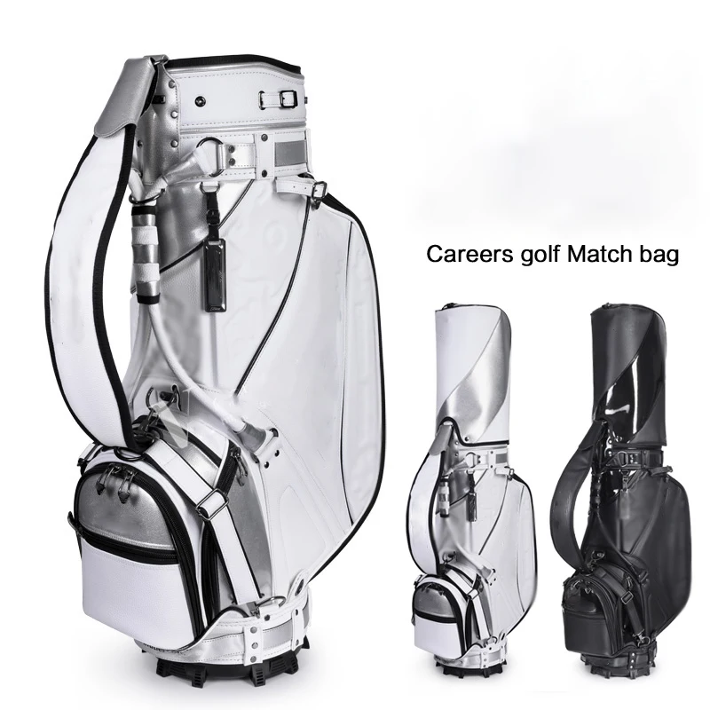 

New Brand BV Men's Golf Bag High-grade PU Large Capacity Standard Golf Bag Waterproof and Wear-resistant Golf Club Bag