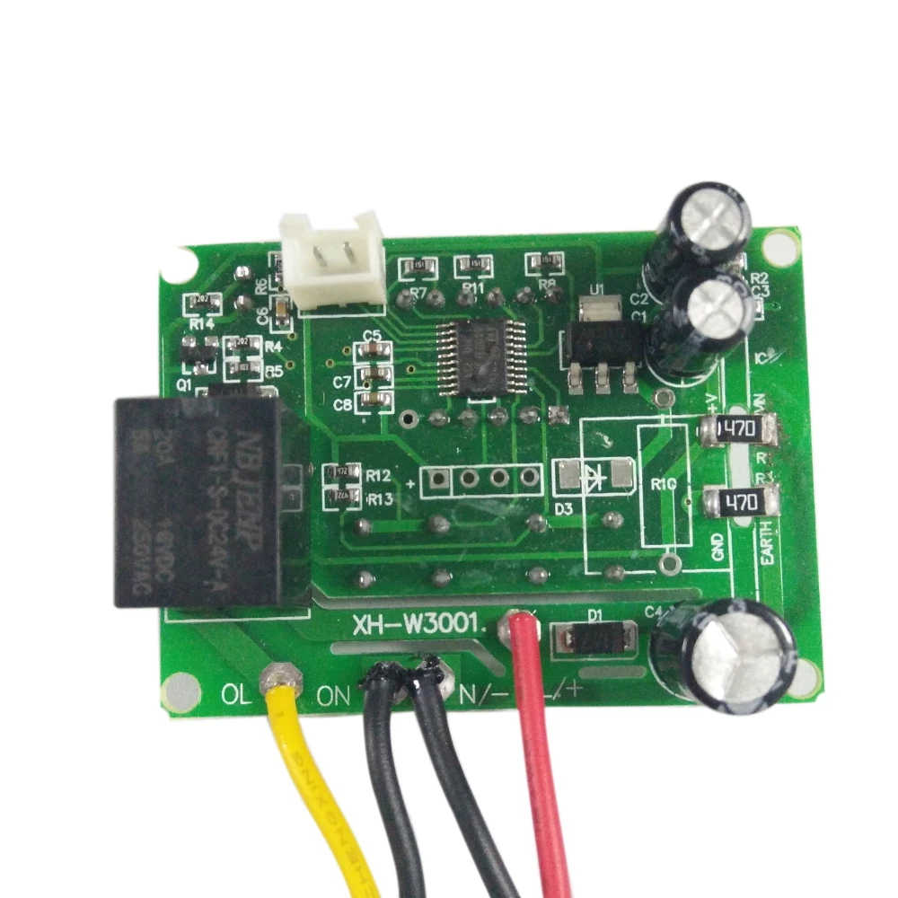 XH-W3001 цифровой светодиодный Предварительно Провод холодный/горячий Температура