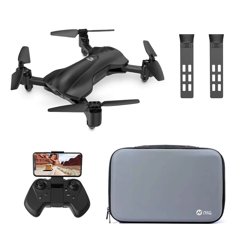 2 батарейки типа Квадрокоптер Holytone165 складной GPS Дрон 5G 2K HD Камера Tap Fly круг