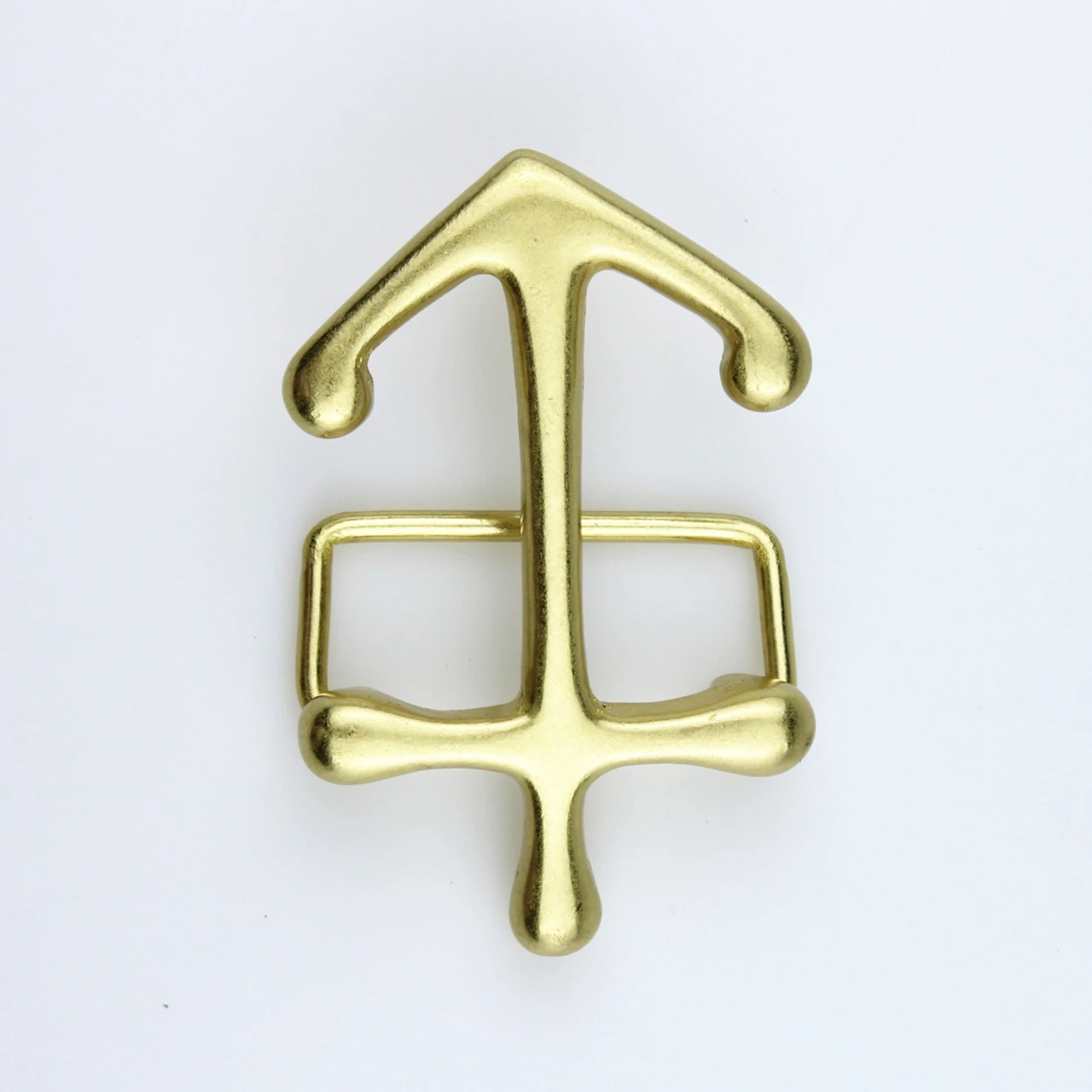 Металлическая пряжка высокого качества BOR твердая латунная якорная пластина