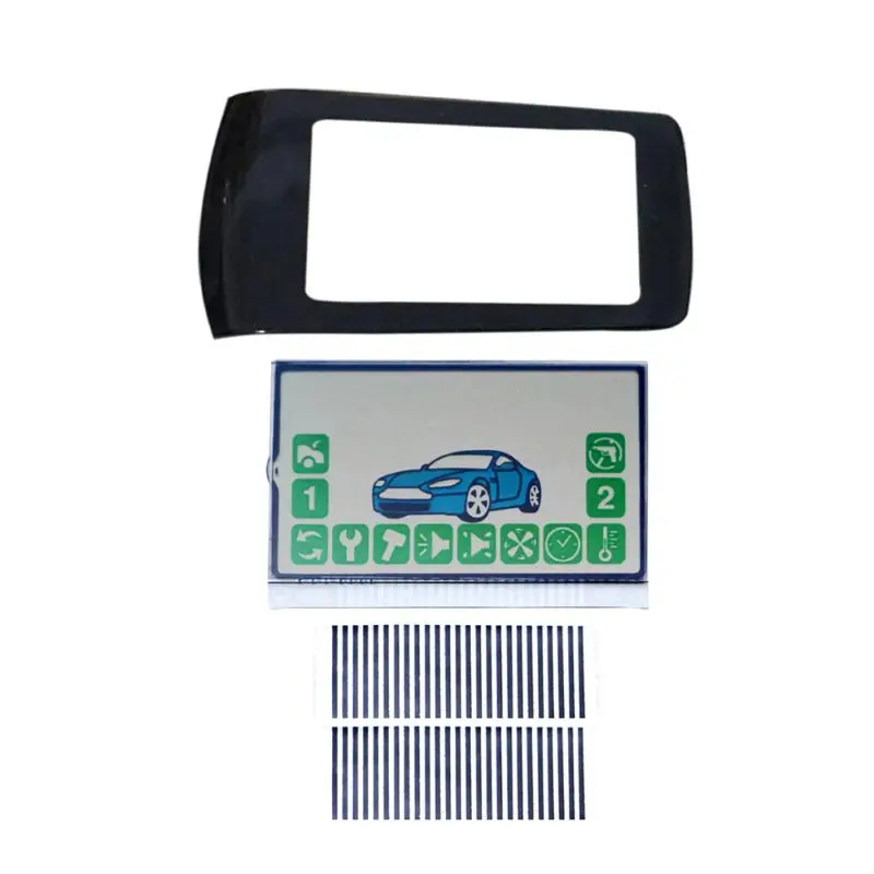 Брелок для ключей StarLine A92, ЖК-дисплей со стеклянной крышкой и гибким кабелем A92, пульт дистанционного управления для двухсторонней автомобильной сигнализации