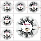 Оптовая продажа 30 пар норковых ресниц Mikiwi F5D, драматические ресницы, 35 стилей, индивидуальный логотип, частная торговая марка, квадратные коробки ресниц