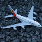 Коллекционная миниатюрная сувенирная модель авиакомпании Asiana Airlines A380, модель 15 см из сплава, отлитый под давлением