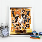 Винтажный постер с изображением манги, кийоко шимидзу, холст, принт команды карасуно, Настенная картина, картина для подростков, спальни, домашний декор