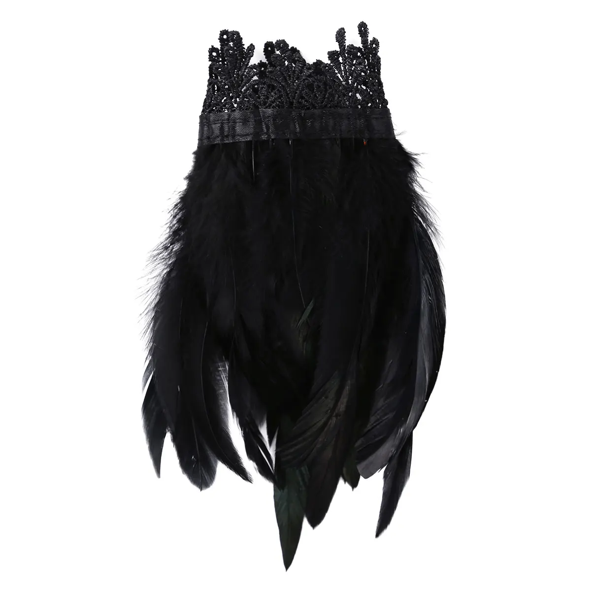 Женская мода 1 пара настоящие натуральные окрашенные петушиные перья манжеты на