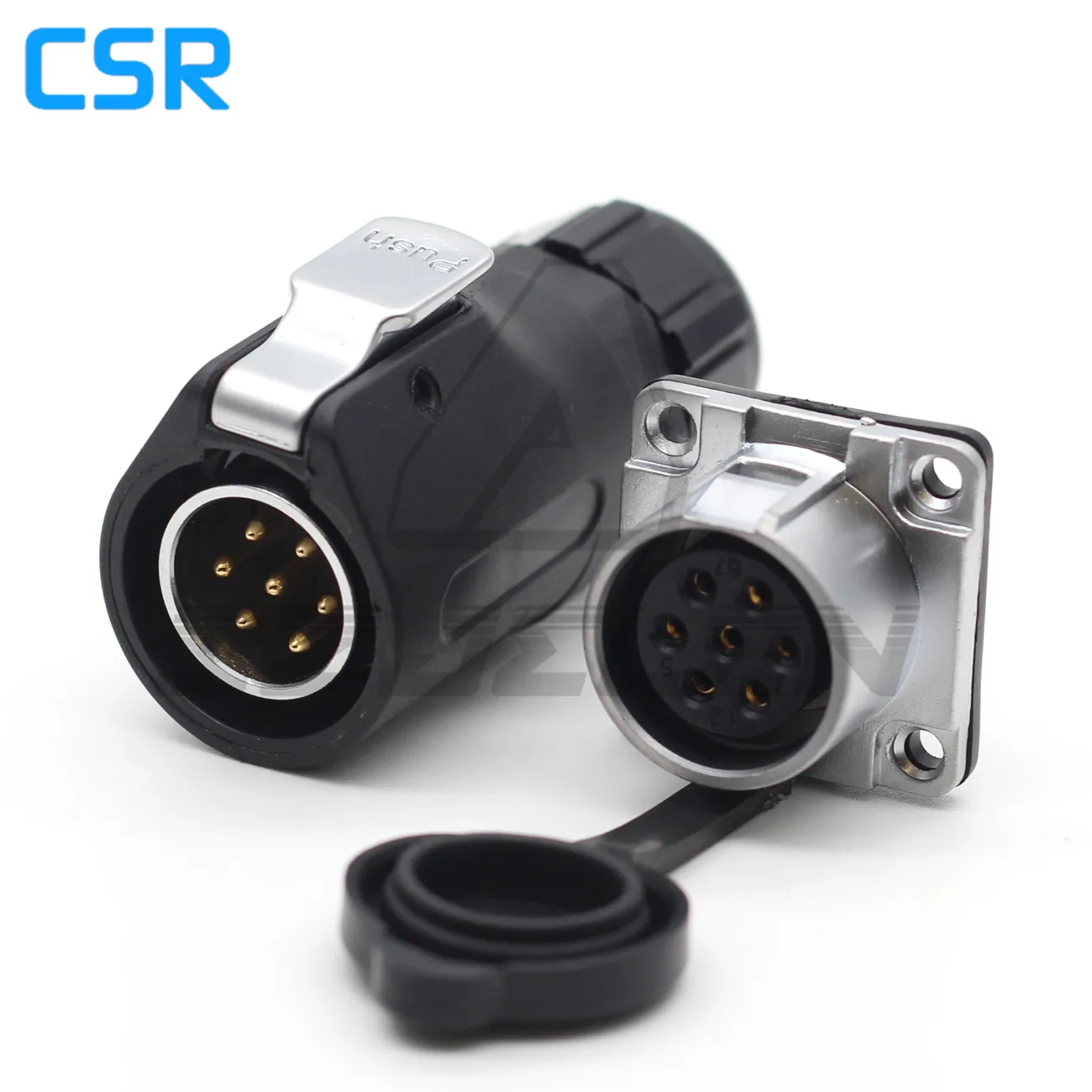 Серия XHP20 промышленный Электрический водонепроницаемый разъем 7 контактный