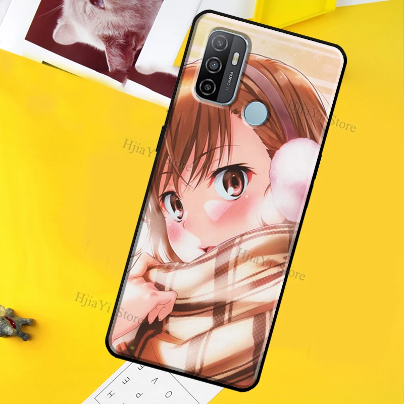 Misaka Mikoto чехол для телефона OPPO A91 A83 A15 A31 A53 A5 A9 2020 A1K A3S A5S A52 A72 A92 Reno 2 Z 4 Pro - купить по