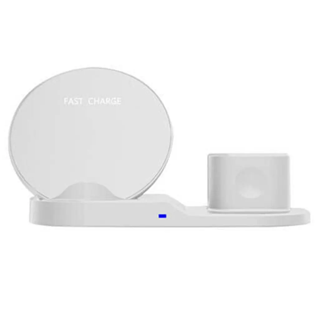 Быстрое беспроводное зарядное устройство База три в одном для Apple мобильный