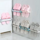 Домашний декор полка для ванной комнаты настенный складной держатель для тапочек стойка для обуви Складная полка для обуви коробка для хранения для ванной комнаты