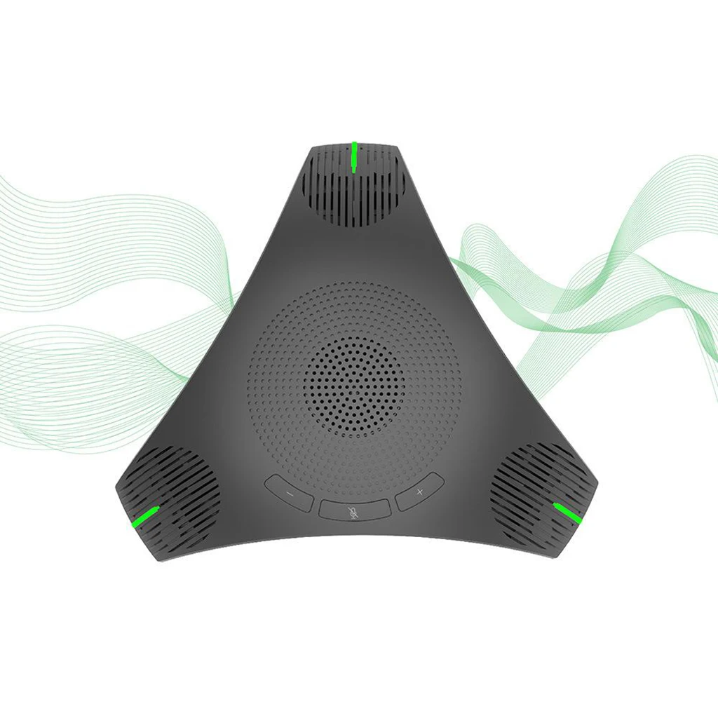

G95 USB Conference Microphone 360° Omnidirectional Condenser Computer PC Mic with Mute for Skype Online Class
