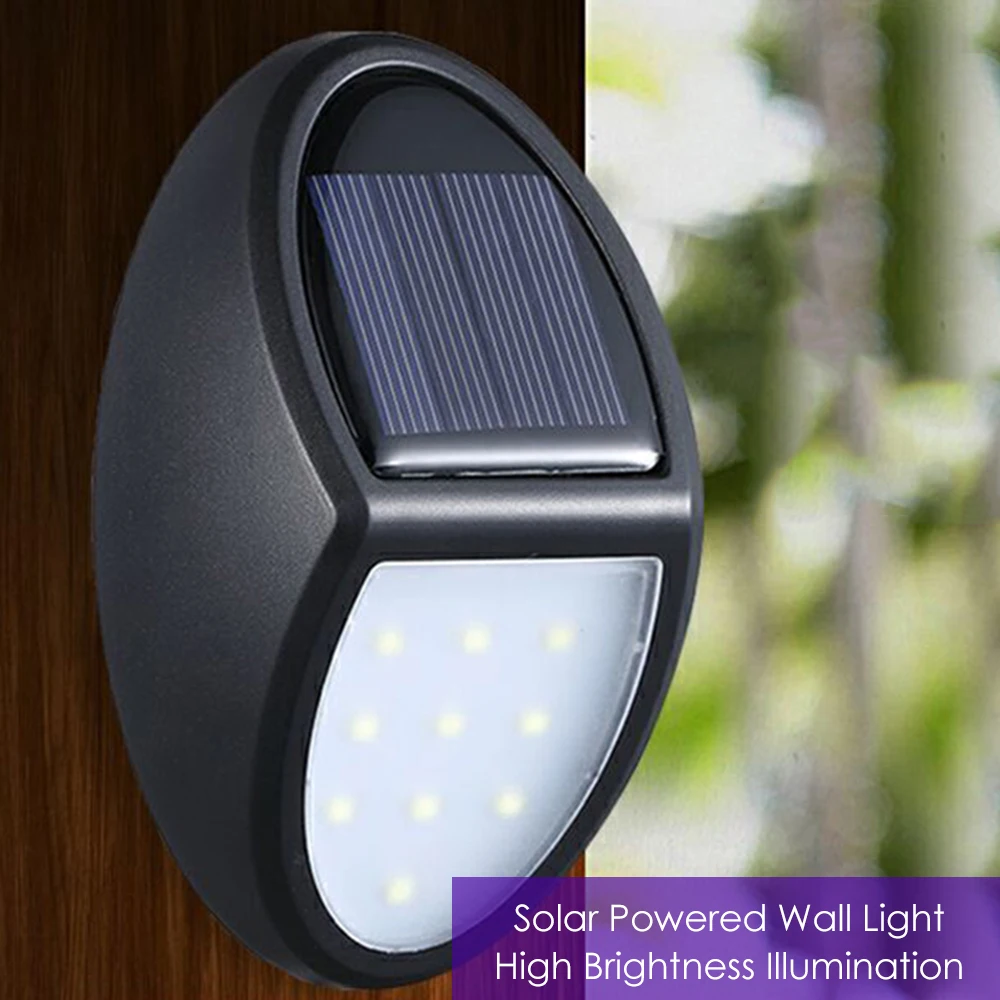 2019 новый стиль 10 светодиодный солнечный свет настенный светильник IP65
