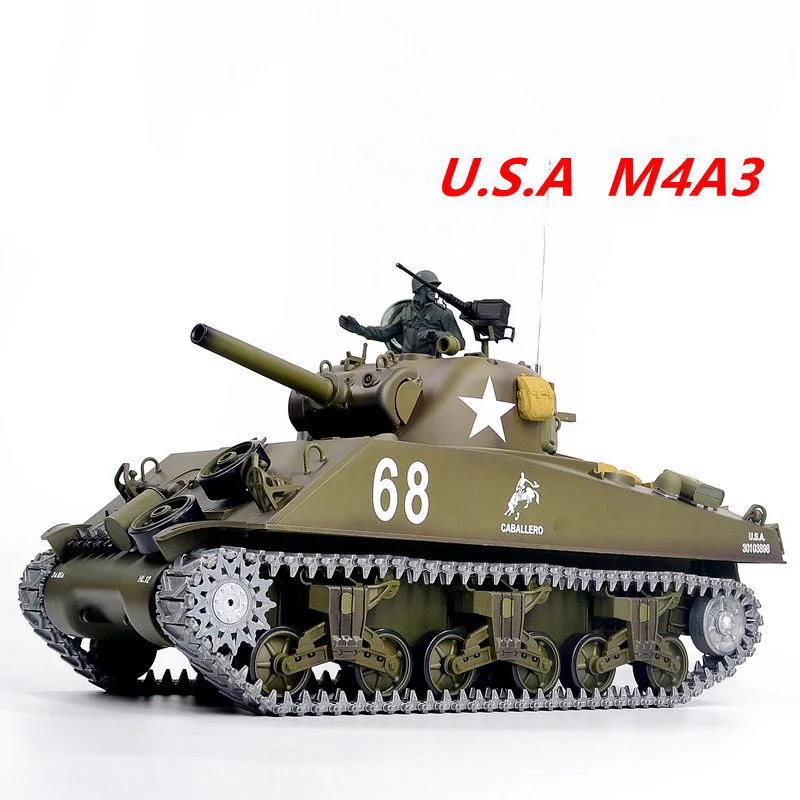 1/16 US Sherman средняя майка M4A3 2 4G Радиоуправление боевой танк 3898 1 уличные игрушки для