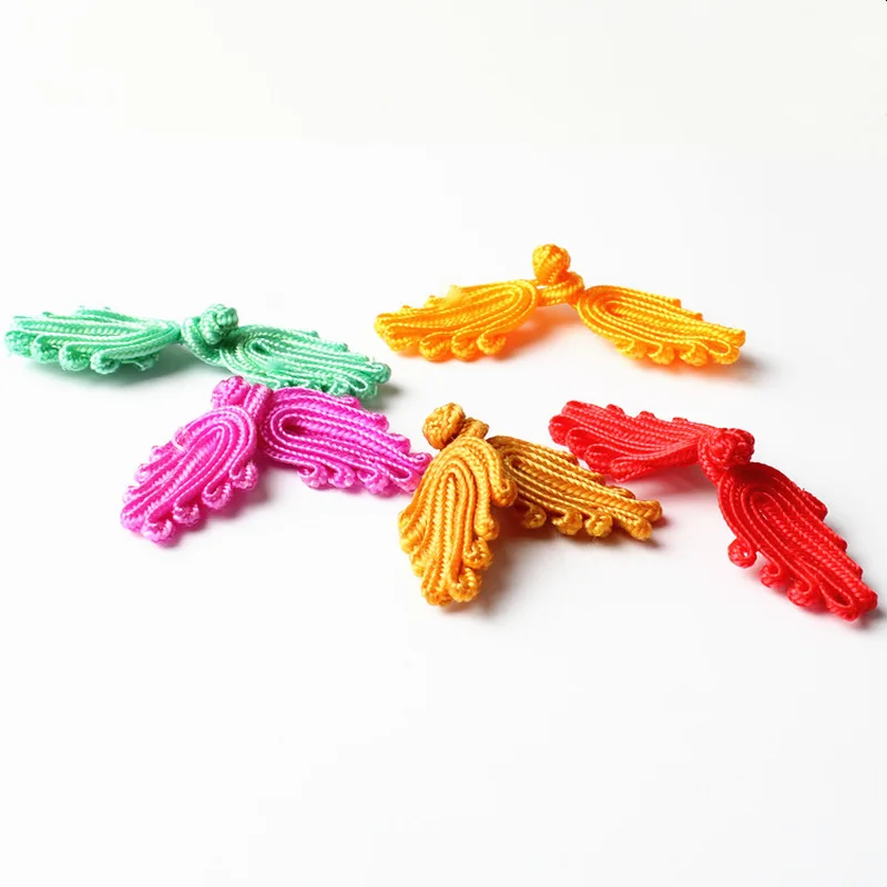 5 пар ручная работа китайские застежки швейные пуговицы узелковая застежка Cheongsam