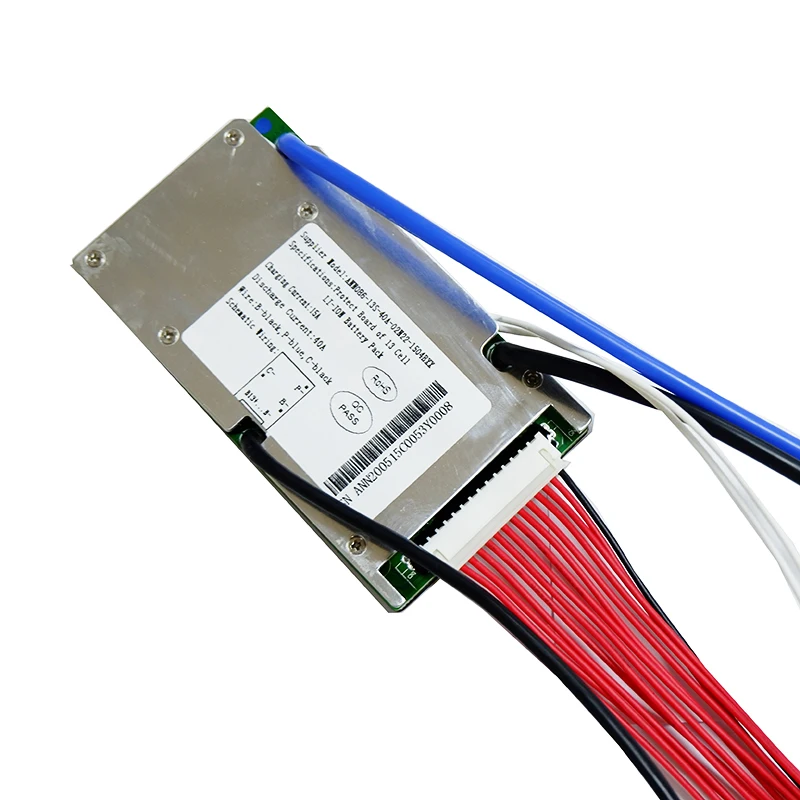 Аккумулятор BMS Lipo/LiMn2O4/LiCoO2 48 В 40 А 13S 1000-1500 Вт 54 6 в литиевый аккумулятор с функцией