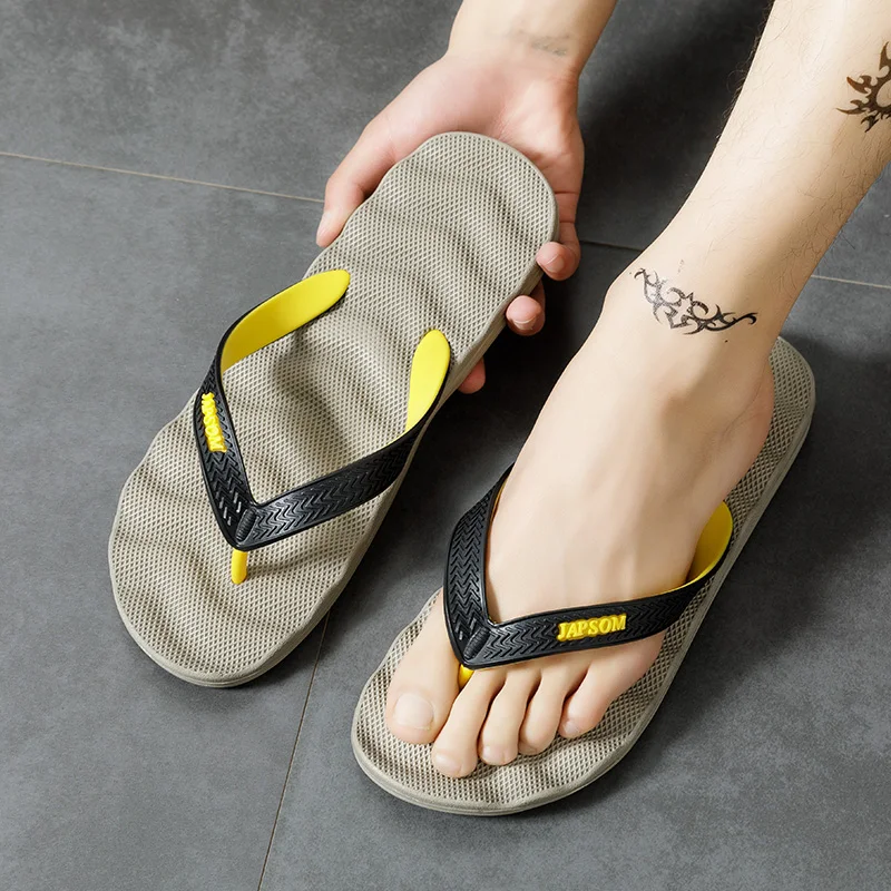 

Hot Fashion Blue Massage Slippers Men Flip Flops Big Size 45 Casual Slides Men Non Slip Beach Indoor Slippers Men сланцы мужские