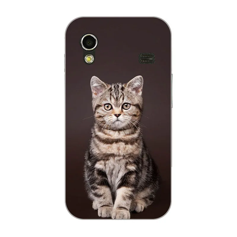 M115 Модные, мягкие, силиконовые чехлы для samsung Galaxy Ace S5830i GT S5830 GT-S5830i чехол с принтом задняя крышка мультяшная Роза узорная оболочка - Цвет: M115